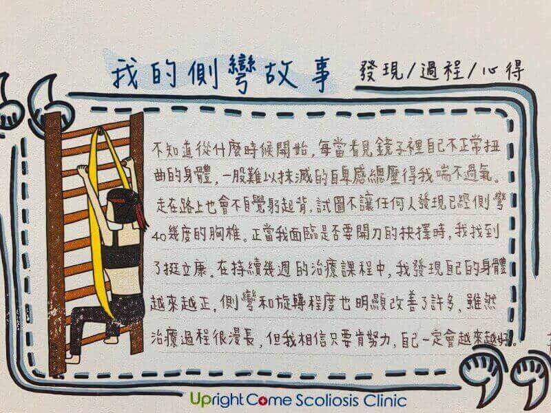 新竹／26 歲／女孩／脊椎側彎 42 度