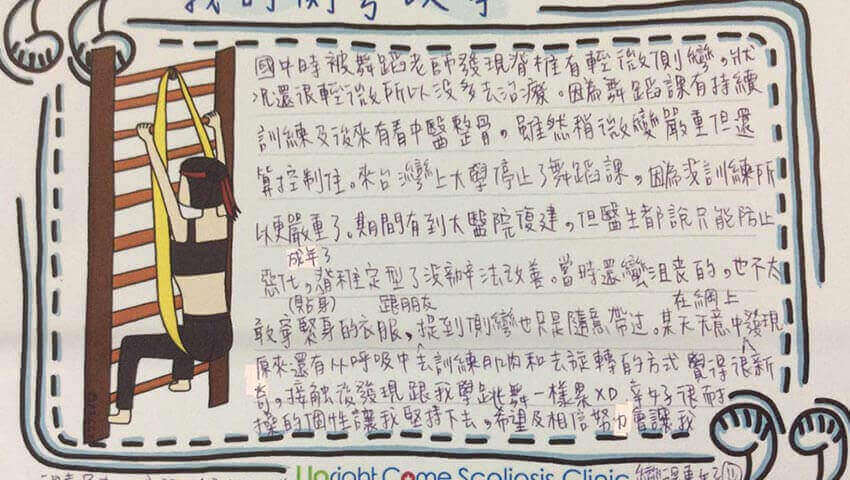 馬來西亞／24 歲／女孩／脊椎側彎 60 度